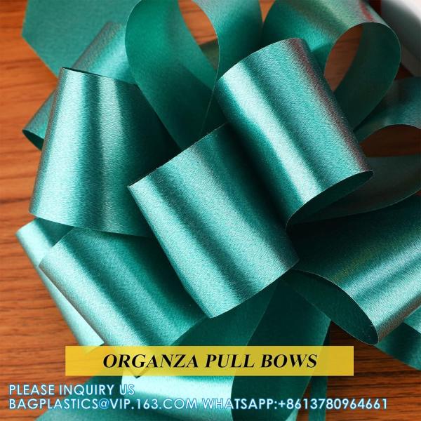Pull Bow Gift Wrapping Pull Bow Ribbon Pull Bows For Christmas Wedding Baskets Valentine'S Day Bows Multicolor Ribbon