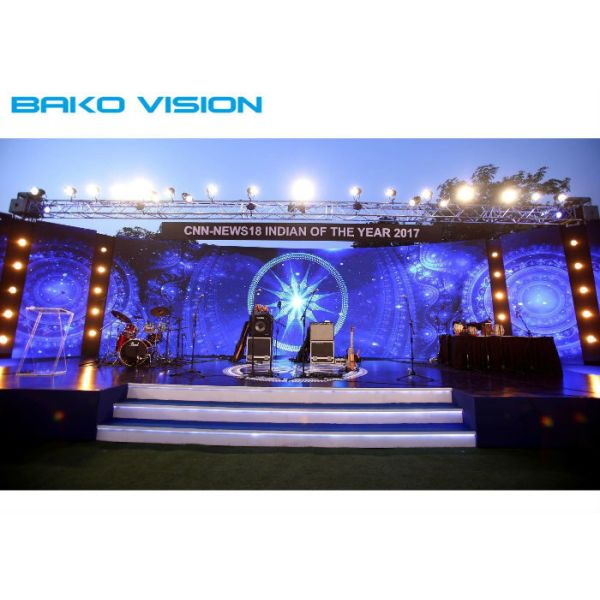P3.91 P4.81 Indoor Rental LED Display HD Flat LED Screen For Stage Exhibition Events