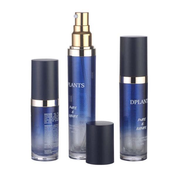 JL-LB311 Round Lotion Bottle 20ml 30ml 45ml Cosmetic Packaging odm