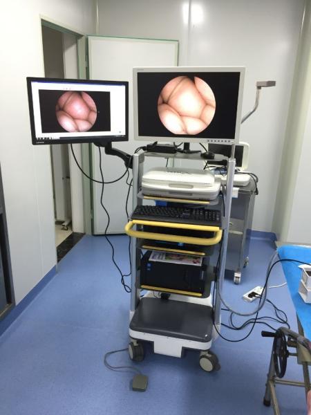 Adjustable Obstetrics And Gynecology Equipment Endoscopy Trolley Medical Endoscope