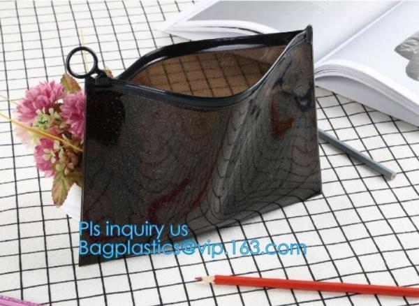 k bag for swimwear packaging, Resealable slider zip lock plastic bags, Pvc Pouch good quality with zipper packing