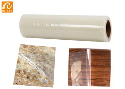 Polythene Carpet Protective Film Printed Moisture Proof Anti Scratch For Floor