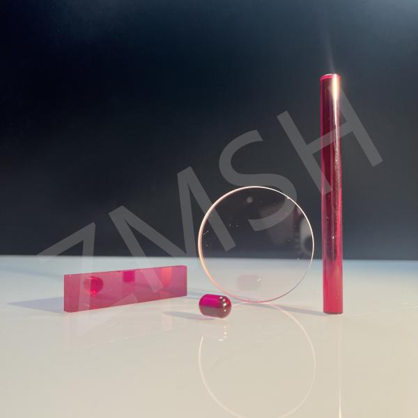 Cr Al2O3 Rubis Barre Saphir Laser Barre optique à cristaux simples