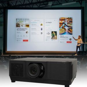 High Brightness 15000 Lumen 3LCD Laser Projector WUXGA Keystone Correction Big Screen Display