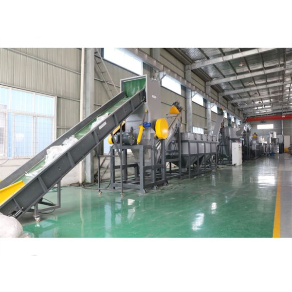 2000kg/H 280kw Plastic Recycling Line HDPE Bottle Washing Recycling Line