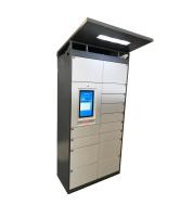 Casiers logistiques intelligents de la livraison de colis avec la plate-forme à télécommande