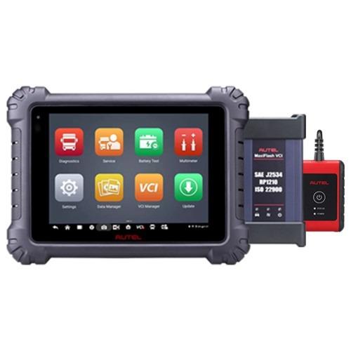 Autel Maxisys MS909CV scanner de diagnostic bi-directionnel lourd avec Bluetooth J2534 VCI