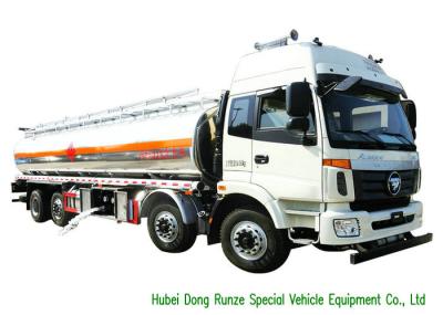  FOTON Petroleum Oil / Gasoline Delivery Truck , Crude Oil Tanker Truck 32000L