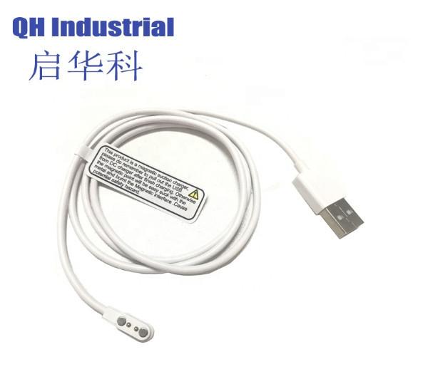 Smart Watch Charging cable 2 pin 2.84mm Portable Magnetic Charger With USB Charging Cable Cord For Smart Watch