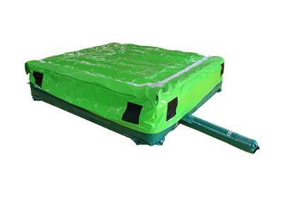 Customized Air Tumble Track , Inflatable Crash Mat For Emergency Rescue