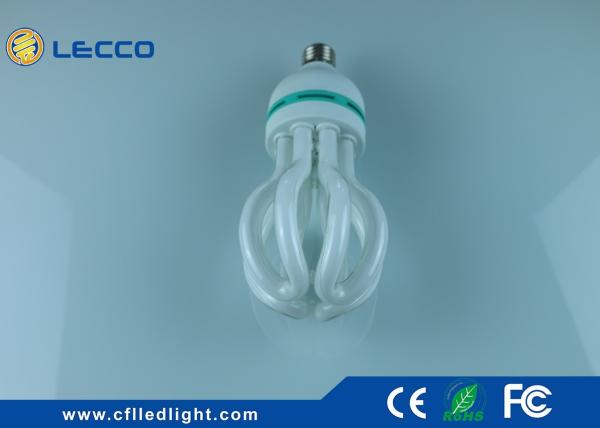 45W T5 Lotus CFL Energy Efficient Bulbs 4U E37 Tricolor 6400K