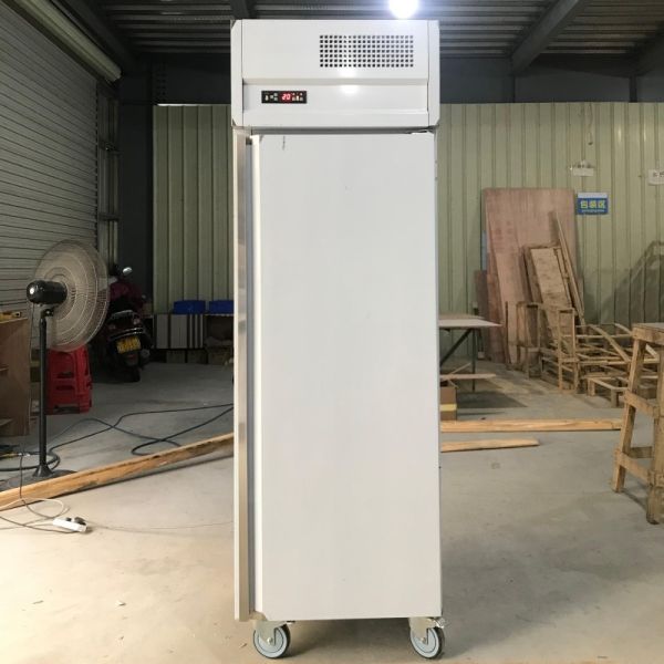 1 Door Fan-cooled Upright Vertical Refrigerator Freezer for Hotel Restaurant Kitchen Equipment