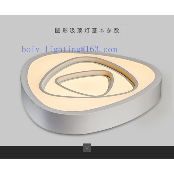 Modern Indoor Iron   LED Ceiling Mount Light  For Living Room Hotel