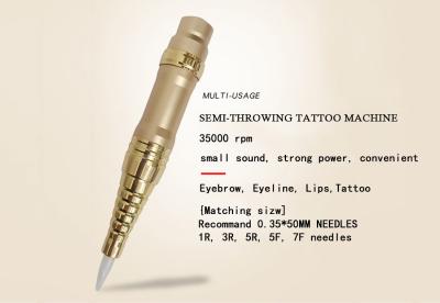 A máquina MTS permanente de Microblading da tatuagem do OEM compõe a sobrancelha de Hairstroke da velocidade da máquina 35000 RPM