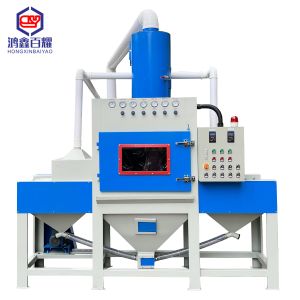 Automatic Conveyor Sandblasting Machine 6kw Sand Blast Equipment