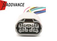 Equivalente a Yazaki 7283-1296-40 chicote de fios selado híbrido fêmea do fio do sensor do motor de 9 maneiras para Toyota 90980-11784
