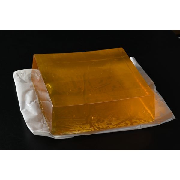 Профессиональное желтое давление цвета - чувствительные горячие плавят прилипатели для упаковки бумажной коробки