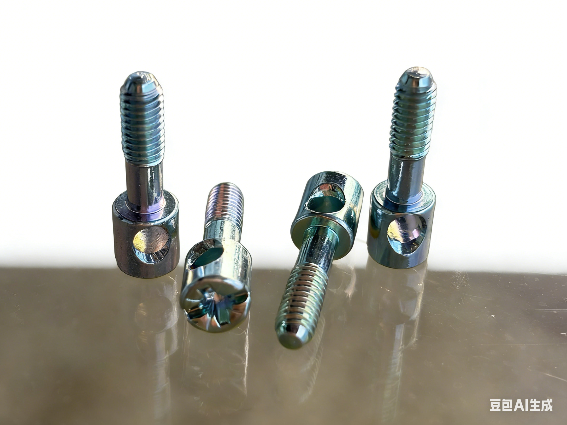 Zinc Plated Electric Meter Screws Manufactured by Cold Forging Process Suitable for Electric Meter Installation Projects