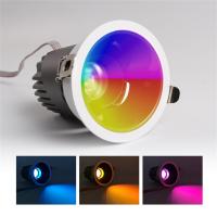 天井スポットダウンライト 20W LED 収納スポット 調整可能な照明値とカラフルなライト