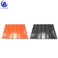 Hoja plástica resistente del tejado del PVC UPVC del aislamiento de calor del viento para el edificio de la construcción