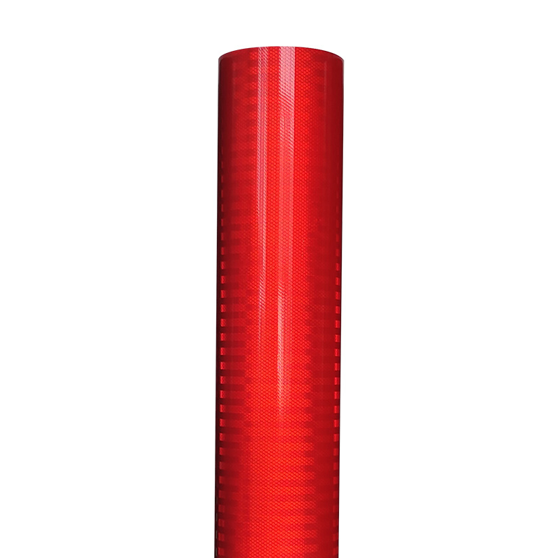 Acrylic High Intensity Prismatic Reflective Sheeting Vinyl For Traffic Safety
