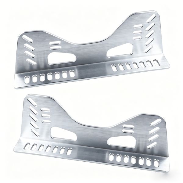 Premium Side Mount Seat Brackets Mounting Anodized Aluminum For Racing & Sim Rigs