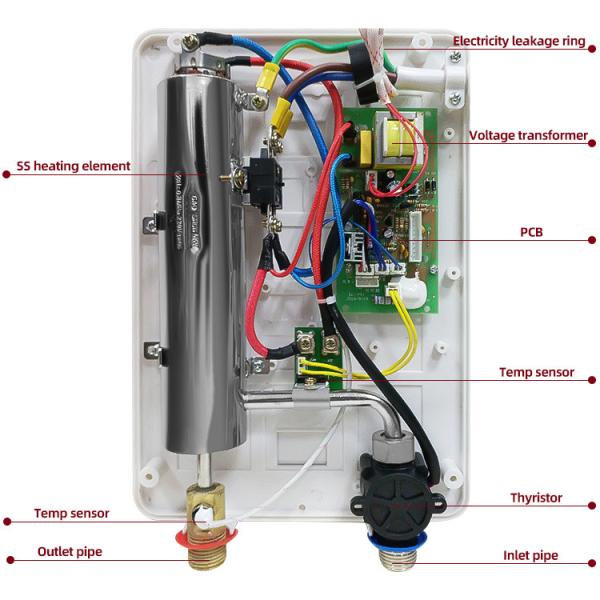 Household 110V Water Heater Custom 3000w Instant Water Heater