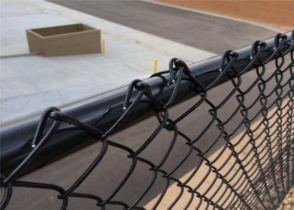 PVC Coated galvanized Chain Link Fence , Football field fence, basketball filed fence and Sport yard fence