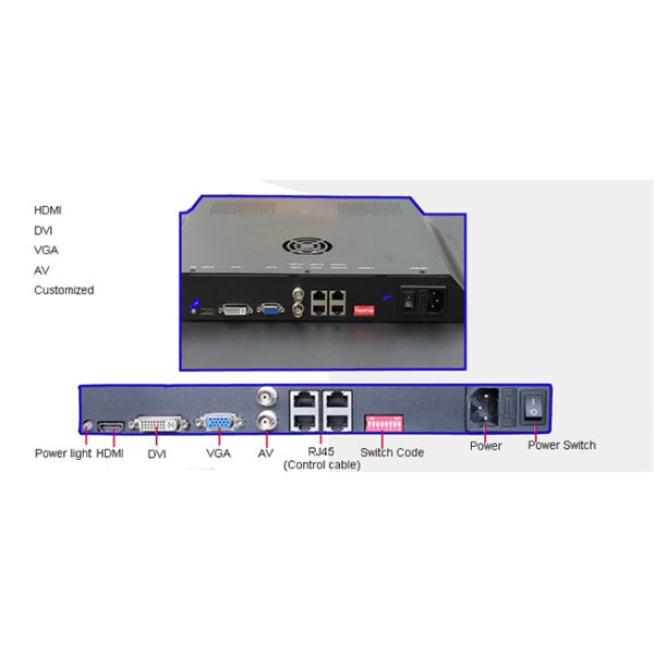 Full HD 55 Inch LCD Video Wall 16.7M Color 700Nits For KTV TV Background Stage