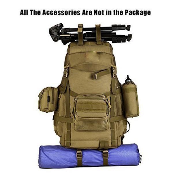 Sport Outdoor Tactical Gear Backpack Molle Assault Pack With 75L