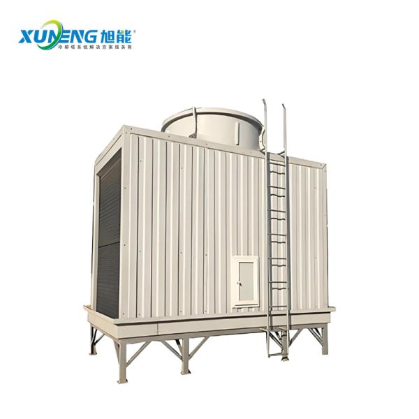 Square FRP Cooling Tower for Precision Engineered Water Cooling of 8.12m2 Capacity and Easy Operation