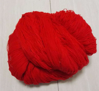 Raw White 33S /3 Acrylic Knitting Yarn , High Tenacity Ring Spun Acrylic Solid Yarn