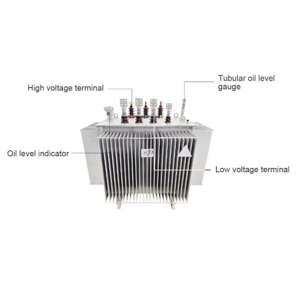 Three Phase Oil Immersed Type Power Distribution Transformers 630kva 10kv To 220v