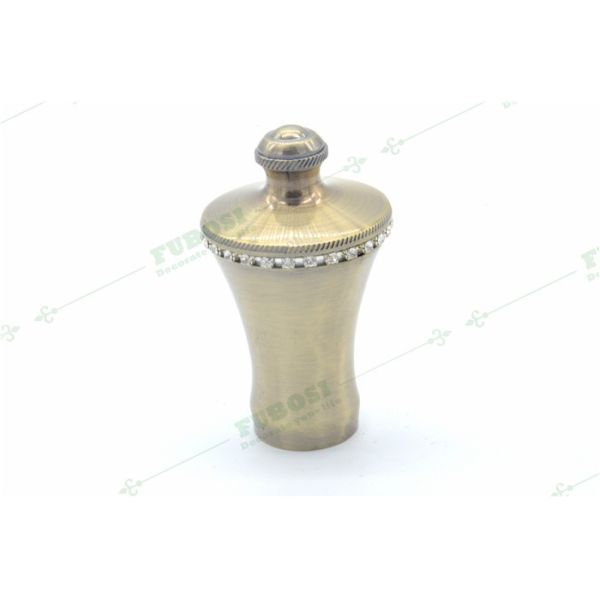 Zinc Alloy Curtain Rod Finials for Metal Curtain Pole