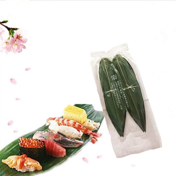 Factory Direct Supply Japanese Style Decorative Baran Sushi Grass Food Mat Table Runnerfor Restaurant