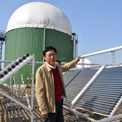 Uv Resistant Double Membrane Biogas Storage Tanks On Digester With Auto Control