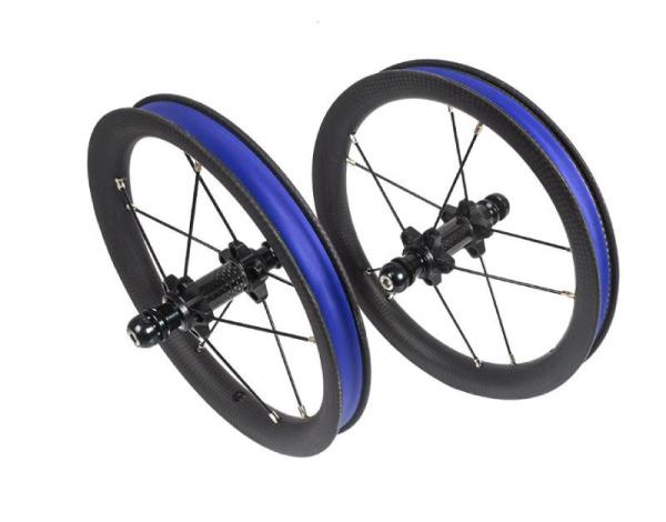 Full Carbon Fiber Wheels Children Push Balance Bike Wheelset 12 Inch