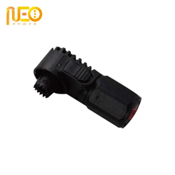 Short End 100A Socket Small Flange Plastic EV Battery Connector Cable Assemblies