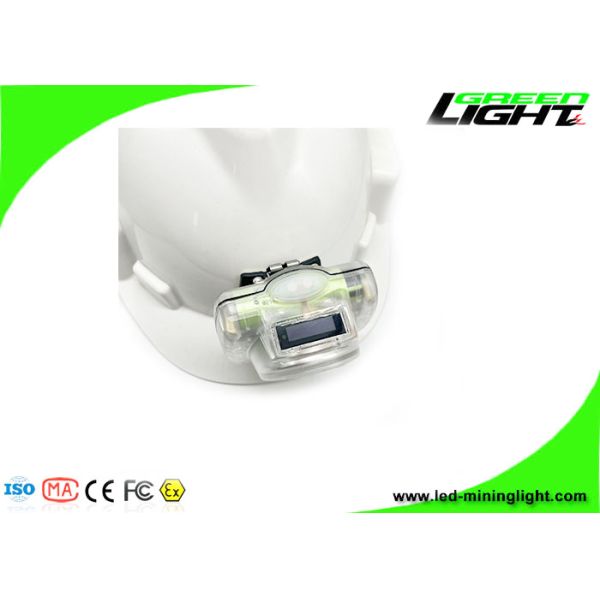 13000 люкс IP68 Аккумуляторные горные фонари Взрывозащищенные шахтерские фары OLED для отображения логотипа времени работы от батареи Для каски