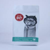 Aluminum Zipper 300g Flat Bottom Bag Packaging Cat Food Big Bags