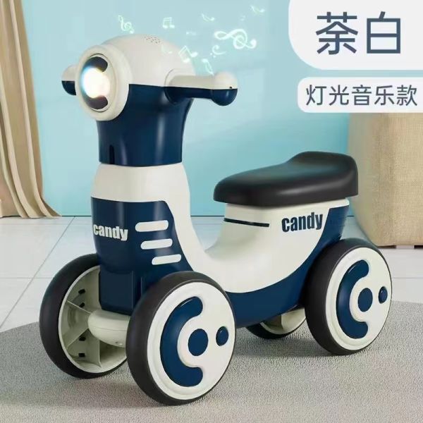CE Fashionable 1-3 Years Old Childrens Ride On Cars Four Wheel Balance Bike