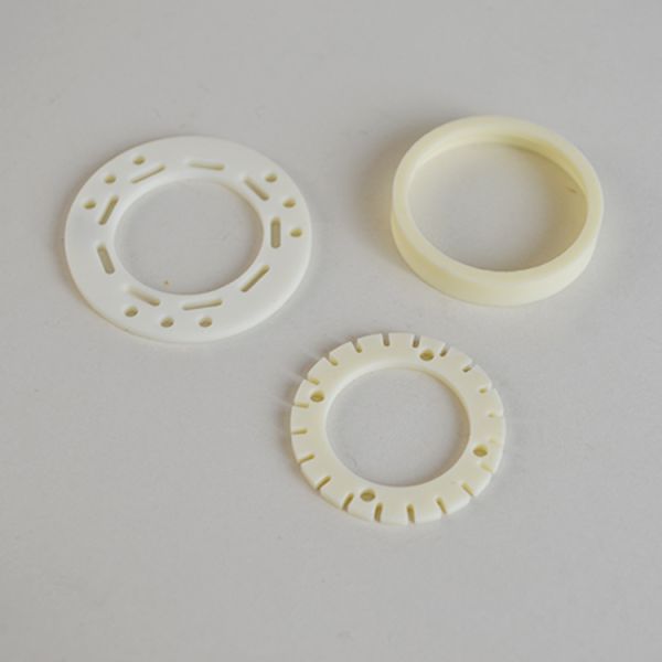 Industrial Use Alumina Ceramic Ring And Barrel For Semiconductor Customizable