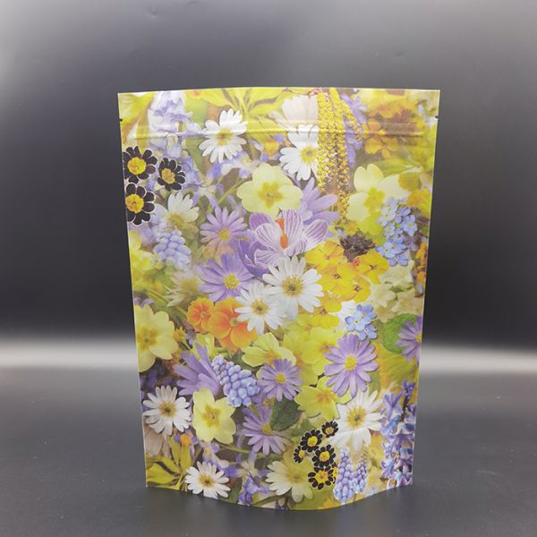 Customizable Compostable Packaging Bags With Grip Seal For Snack Food