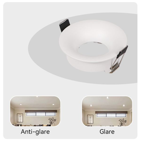 Ø75mm MR16 Recessed Spotlight Deep Anti-glare For Commercial