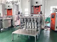 Máquina automática de fabricação de recipientes de alimentos em folha de alumínio SIEMENS Motor Com pressão de ar de 0,8Mpa