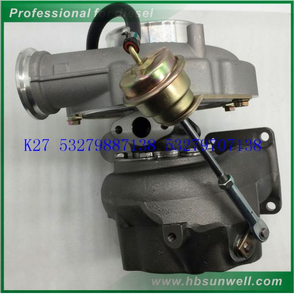 K27 53279887138 53279707138 Auto Turbo Charger Mercedes BENZ OM442 Engine Support
