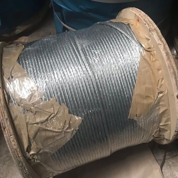 6X15 7FC 12 mm Cable de elevación de cable de alambre de acero galvanizado eléctrico para el servicio de procesamiento de unión y unión Otros equipos