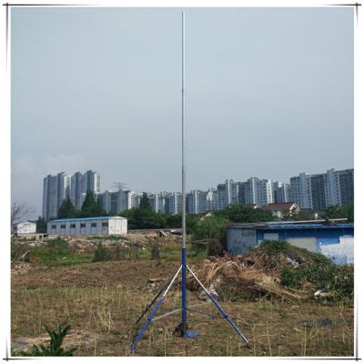 Guyed Push Up 12M Mast Pole Telescoping Antenna Mast