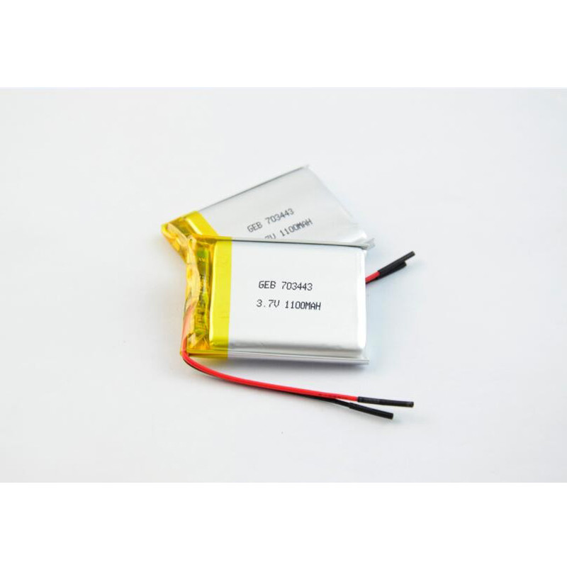 модель 703443 батареи полимера иона лития 1100mAh 3.7V перезаряжаемые