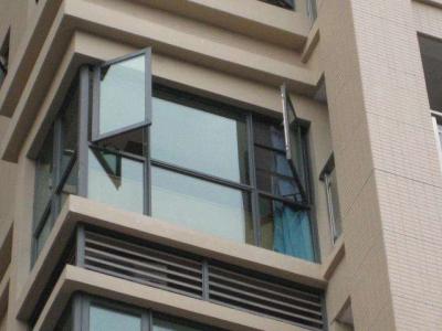 Soundproof Aluminum Casement Windows Weather Resistance For Residential
